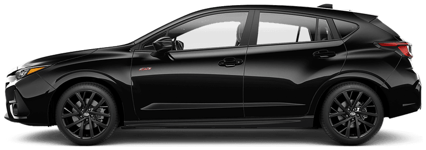 View Subaru Impreza 2025 - Crystal Black Silica angle 3