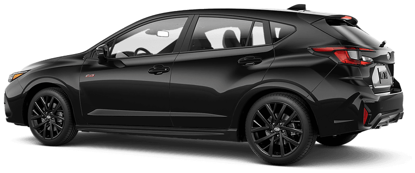 View Subaru Impreza 2025 - Crystal Black Silica angle 4